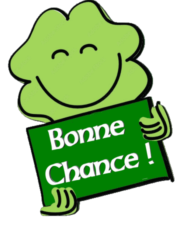 03 Fond Transparent Bonne Chance Français Messages 