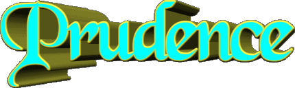 Prudence P FEMININE - France First Names 