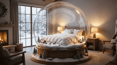 “A letto” (Natale) A.I Miscela Umorismo -  Fun 