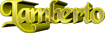 Lamberto L MANN - Italien Vorname 