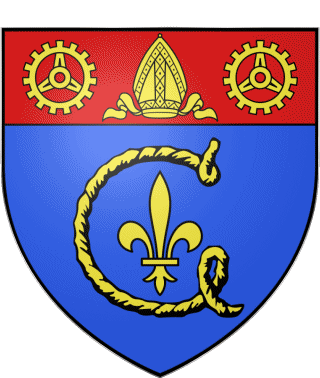 Blason-Blason Paris Arrondissement 13 75 Départements - Villes France Drapeaux 
