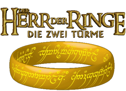 German Logo The Two Towers The Lord of the Rings Movies International Multi Media 