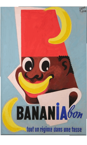 Banania Affiches Rétro - Marques Humour - Fun 