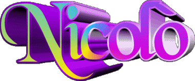 Nicolò N MASCULINE - Italy First Names 