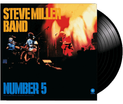 Number 5 - 1970-Number 5 - 1970 Steve Miller Band Rock USA Musique Multi Média 