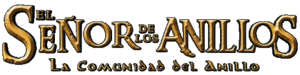 Spanish Logo The Fellowship of the ring The Lord of the Rings Movies International Multi Media 