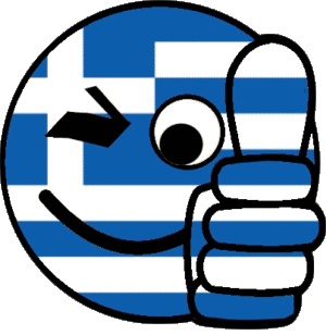 Smiley - OK Grecia Europa Banderas 