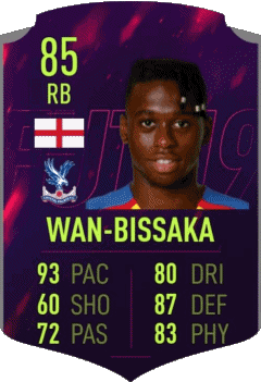 Aaron Wan-Bissaka England F I F A - Card Players Video Games Multi Media 