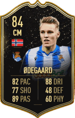 Martin Odegaard Norwegen F I F A - Karten Spieler Videospiele Multimedia 