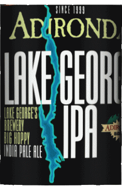 Lake George&#039;s IPA-Lake George&#039;s IPA Adirondack USA Bier Getränke 
