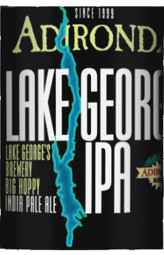 Lake George's IPA-Lake George's IPA Adirondack USA Bier Getränke 