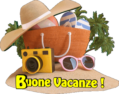 31 Sfondo trasparente Buone Vacanze Italiano Messagi 