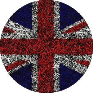 Tondo UK Europa Bandiere 