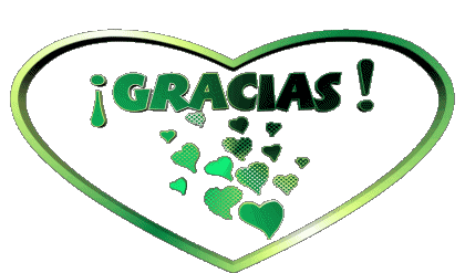 Cuore Gracias Spagnolo Messagi 