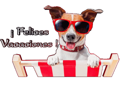 03 Transparenter Hintergrund Felices Vacaciones Spanisch Nachrichten 