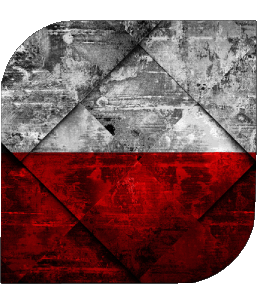 Square Poland Europe Flags 