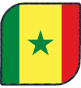 Platz Senegal Afrika Fahnen 