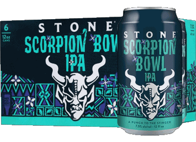 Scorpion Bowl IPA-Scorpion Bowl IPA Stone Brewing co USA Birre Bevande 