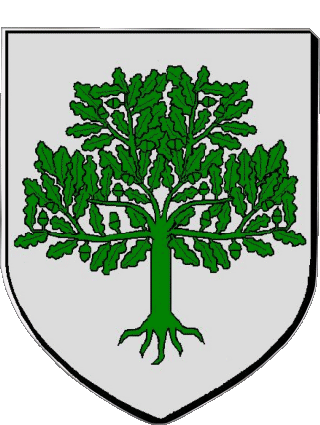 Blasón-Blasón NERSAC 16 Departamentos - Ciudades Francia Banderas 