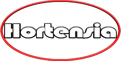 Hortensia H FEMININ - Espagne Prénoms 