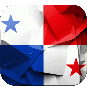 Carré Panama Amériques Drapeaux 