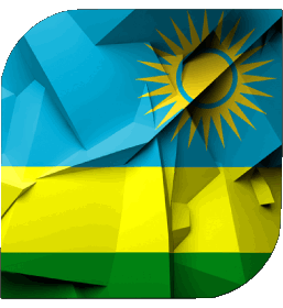 Platz Ruanda Afrika Fahnen 