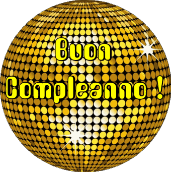 013 Fondo transparente Astratto - Geometrico Buon Compleanno Italiano Mensajes 