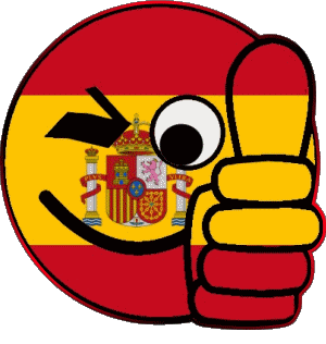 Smiley - OK Spain Europe Flags 