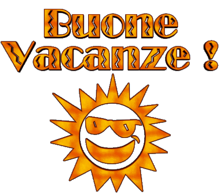04 Sfondo trasparente Buone Vacanze Italiano Messagi 