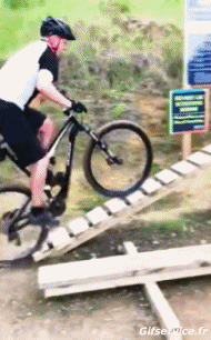 Caídas - Fail Bicicleta de montaña Deportes Humor - Fun 