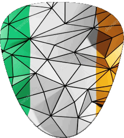 Forme Irlande Europe Drapeaux 