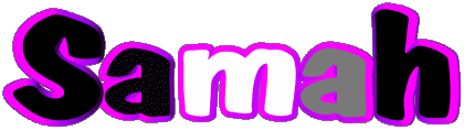 Samah S WEIBLICH - Maghreb Muslim Vorname 