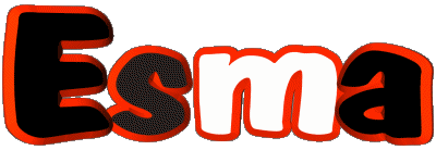 Esma E FEMININ - Maghreb Musulman Prénoms 