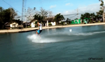 Wakeboard Win Fun Wasserski fahren Sport Humor -  Fun 