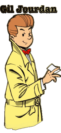 Gil Jourdan Bande Dessinée Multi Média 