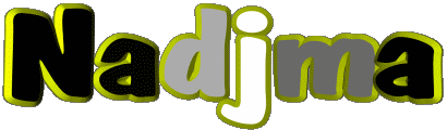 Nadjma N FEMENINO - Magreb Musulmán Nombre 