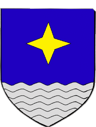 Blazon-Blazon PLEUMEUR BODOU 22 Departments - Cities France Flags 