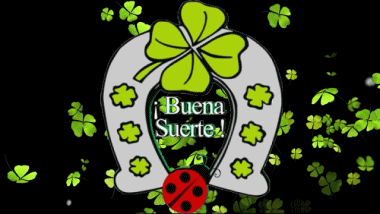 001 Animierter Hintergrund Buena Suerte Spanisch Nachrichten 