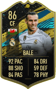 Gareth Bale Wales F I F A - Card Players Video Games Multi Media 