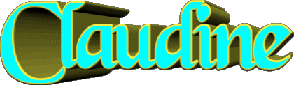 Claudine C WEIBLICH - Frankreich Vorname 