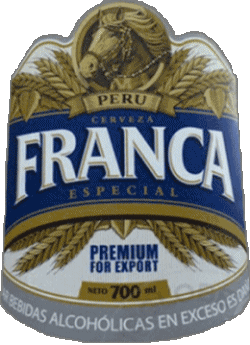 Franca Peru Beers Drinks 