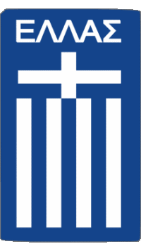 Logo-Logo Grecia Europa Fútbol - Equipos nacionales - Ligas - Federación Deportes 