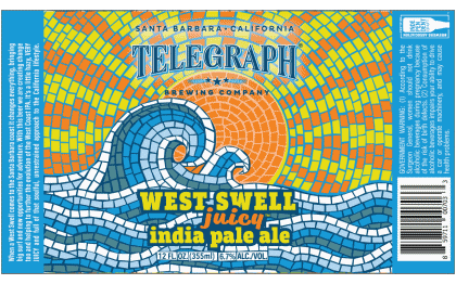 West'swell india pale ale-West'swell india pale ale Telegraph Brewing USA Cervezas Bebidas 