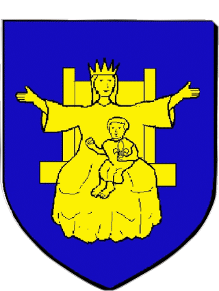 Blasone-Blasone BISCHWILLER 67 Dipartimenti - Città Francia Bandiere 