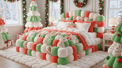 “ In bed ! ” (Christmas) A.I Mix Humor -  Fun 