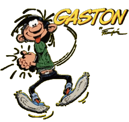 Gaston Lagaffe Tira Cómica Multimedia 