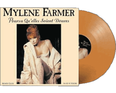 Maxi 45t Pourvu Qu&#039;elles soient douces-Maxi 45t Pourvu Qu&#039;elles soient douces Mylene Farmer France Music Multi Media 