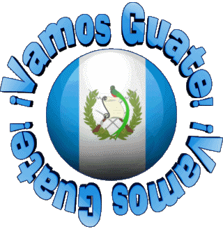 Bandera Vamos Guate Espagnol Messages 