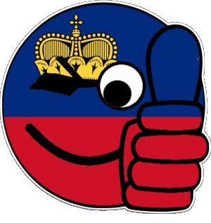 Smiley - OK Liechtenstein Europa Banderas 