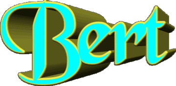 Bert B MASCULINE -  UK - USA - IRL - AUS - NZ First Names 
